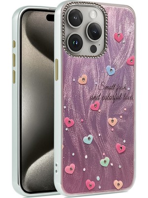 Fırsatkolik iPhone 14 Pro Kılıf Blade Aynalı Desenli Kapak - Desen 8