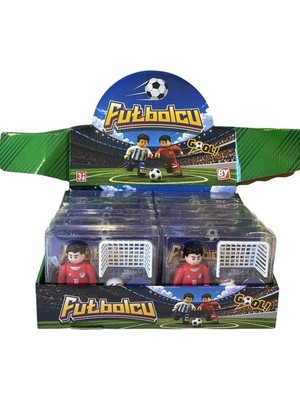 Uravas Store BP-616 Futbolcu Mini Figür