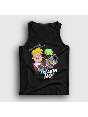 Presmono Unisex Siyah Freakin No Gary Final Space Atlet