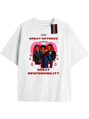 Tarzsokak Spider-Man Gazete Baskı Model No Way Home Tshirt