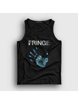 Presmono Unisex Siyah Hand Fringe Dizi Atlet