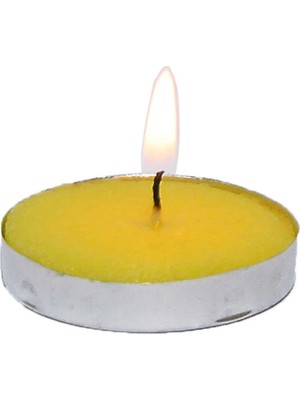 Tea Lights Sarı Mum 5 Li 1 Paket