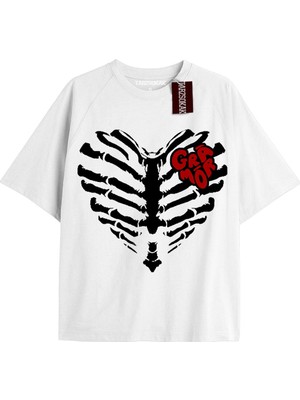 Tarzsokak Uçak Baskılı Oversize Kalıp Unisex T-Shirt