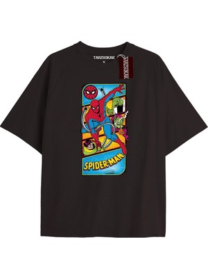 Tarzsokak Spider-Man Gazete Baskı Model No Way Home Tshirt