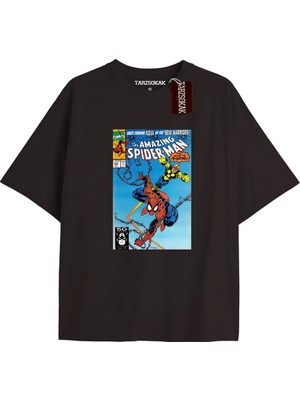 Tarzsokak Spider-Man Gazete Baskı Model No Way Home Tshirt