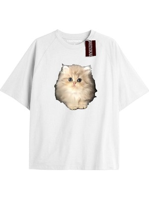 Tarzsokak California Baskılı Oversize Kalıp Unisex T-Shirt