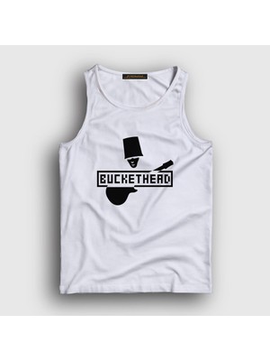 Presmono Unisex Beyaz Logo Buckethead Atlet