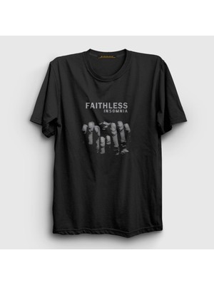 Presmono  Siyah  Maxi Jazz Faithless T-Shirt