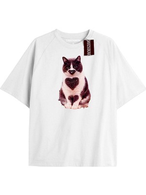 Tarzsokak New York Baskılı Oversize Kalıp Unisex T-Shirt