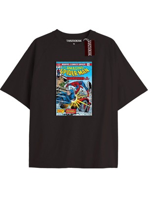 Tarzsokak Spider-Man Gazete Baskı Model No Way Home Tshirt