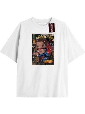 Tarzsokak Spider-Man Gazete Baskı Model No Way Home Tshirt