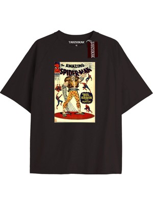 Tarzsokak Spider-Man Gazete Baskı Model No Way Home Tshirt