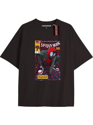 Tarzsokak Spider-Man Gazete Baskı Model No Way Home Tshirt