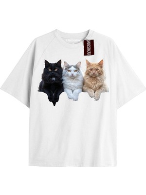Tarzsokak New York Baskılı Oversize Kalıp Unisex T-Shirt