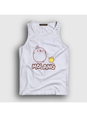 Presmono Unisex Beyaz Friend Mölang Piu Piu Molang Atlet