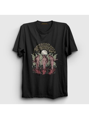 Presmono Unisex Siyah Moon Cycle Melanie Martinez T-Shirt