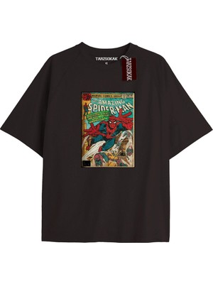 Tarzsokak Spider-Man Gazete Baskı Model No Way Home Tshirt