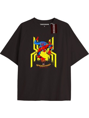 Tarzsokak Spider-Man Gazete Baskı Model No Way Home Tshirt