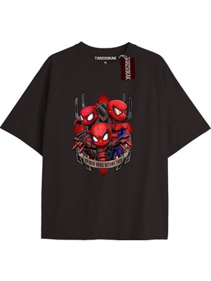 Tarzsokak Spider-Man Gazete Baskı Model No Way Home Tshirt