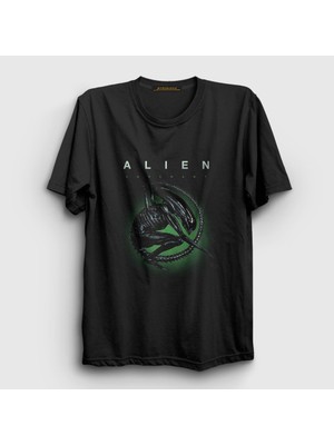 Presmono  Siyah Covenant Ridley Scott Alien Giger T-Shirt