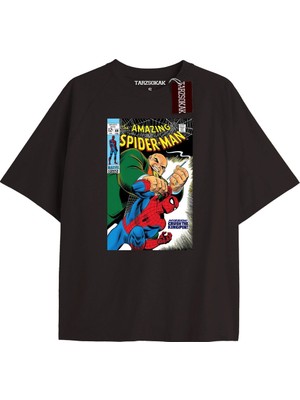 Tarzsokak Spider-Man Gazete Baskı Model No Way Home Tshirt