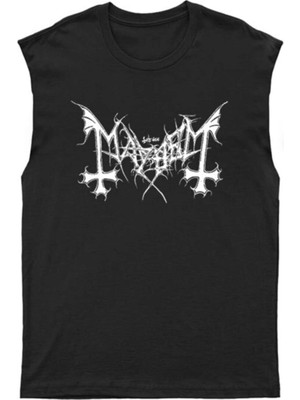 Tarzsokak Mayhem Kesik Kol Tişört Kolsuz T-Shirt BKT5594