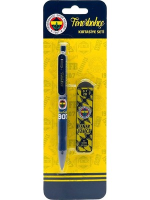 zufigo Fenerbahçe Lisanslı Versatil Kalem ve Yedek Uç Seti 0.7 mm – Okul ve Ofis Kırtasiye Ürünü, Fenerbahçe Logolu Taraftar