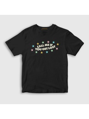 Presmono  Çocuk Siyah Call Me If You Get Lost Tyler The Creator T-Shirt