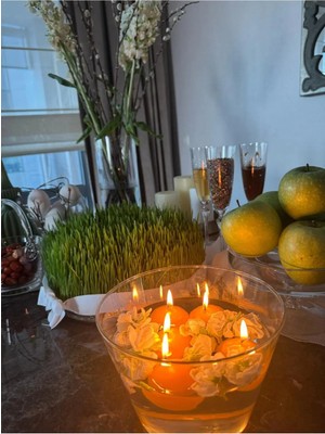 Moontime Alaçatı Iv Candles 12 Li Turuncu Suda Yüzen Terapi Mumu