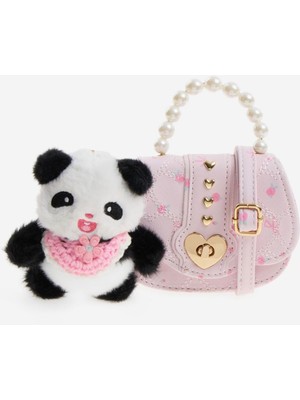 My Balli Store Underonesky Mini El Çantası Panda Charmlı