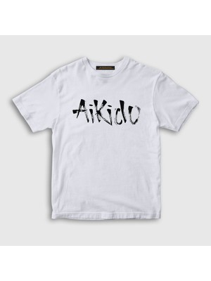 Presmono  Çocuk Beyaz Aikido Ufc Mma Dövüş Sanatları T-Shirt