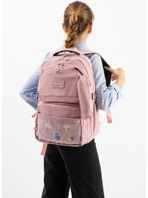 Ventis Qualty – Okul Çantası Su Geçirmez Klinkır Kumaş Unisex Sırt Çantası Model (7d)