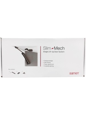 Samet Slim Mech C Tekli Kalkar Kapak Sistemi 2li