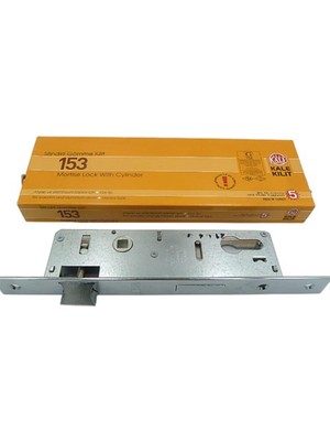 Kale 153/35 Silindirli Gömme Kilit Barelsiz Karşılıksız 35 mm
