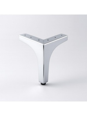 Dekor 12 cm Krom Gümüş Metal Mobilya Ayağı Dayanıklı Modern Tasarım Koltuk Sehpa Masa Tv Ünitesi