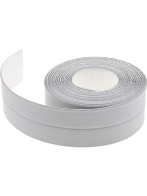 Buffer® Gri Su Sızdırmaz Banyo Mutfak Lavabo Küvet Izolasyon Şerit Bant
