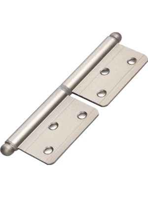 BADEM10 Yönsüz Cerman Menteşe Saten 12 cm (6 Adet)
