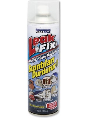 Vodaseal Leak Fix Sprey Kauçuk Kaplama, Şeffaf 400 gr