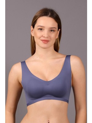 Mısırlı New Bra Desteksiz Hayalet Bralet Sütyen Antrasit