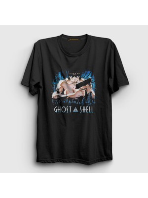 Presmono  Siyah Motoko V2 Ghost In The Shell T-Shirt