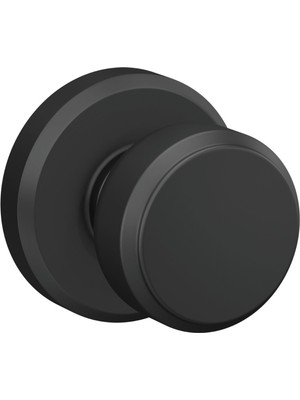 Schlage F170 Bwe 622 Gsn Bowery Kapı Tokmağı Greyson Trim, Tek Taraflı Dönmeyen Kukla Kapı Kolu, Mat Siyah