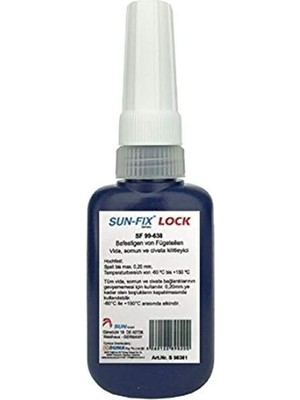 Sun/fix S 56381 Civata Sabitleyiçi, 10 ml