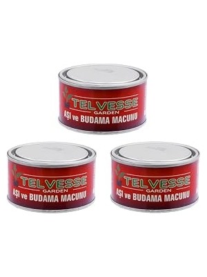 Telvesse Aşı Macunu Soğuk Uygulanan Budama Macunu 250 gr (3 Adet)