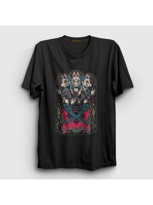Presmono Unisex Siyah Poster Müzik Babymetal T-Shirt