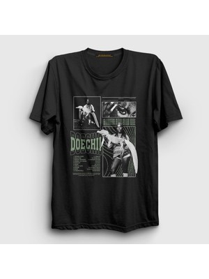 Presmono Unisex Siyah Alligator Bites Müzik Doechii T-Shirt