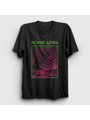 Presmono Unisex Siyah Etazhi Molchat Doma T-Shirt
