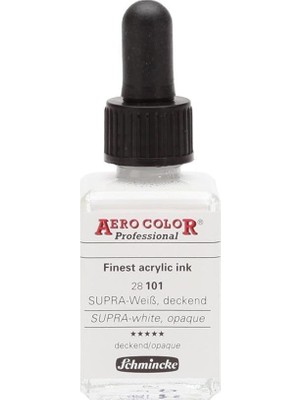Schmincke Aero Color Super Opak Beyaz Mürekkep 28ML