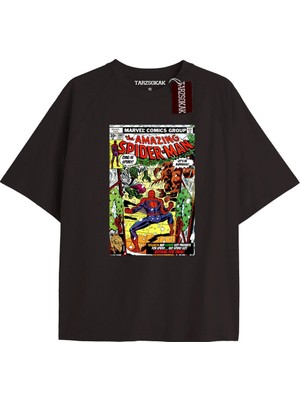 Tarzsokak Spider-Man Gazete Baskı Model No Way Home Tshirt