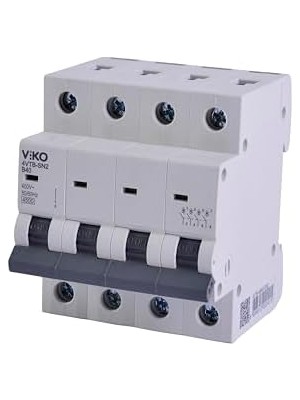 4VTB-4B40 Otomatik Sigorta 4,5ka B Tipi 4 Kutup 40A