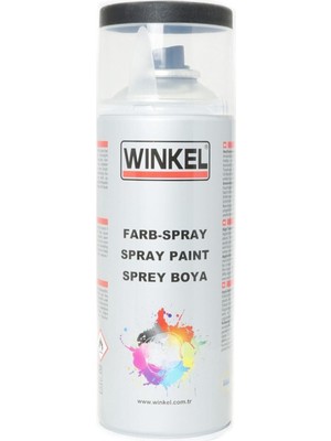 Wınkel Siyah Mat Sprey Boya (Ral 9005)